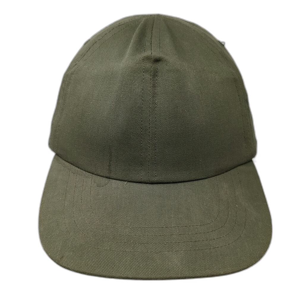 M&B Headwear Co Cap Green 7 Fitted Hot Weather Military US Army Hat Vintage